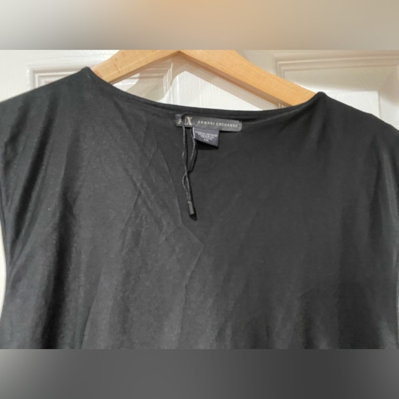 Armani Exchange High Quality Ruched Shift Full Side Zip SzL Shirt Dress - Picture 8 of 8